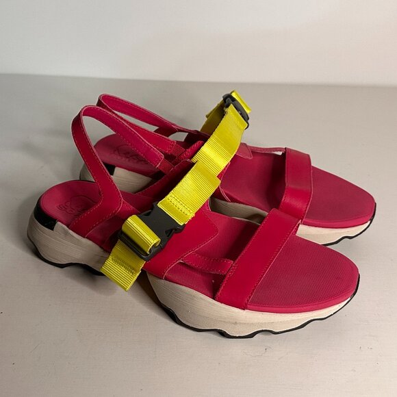 Sorel Kinetic Impact (4939-612) Pink Sandals Women Size 8.5 - Picture 1 of 9